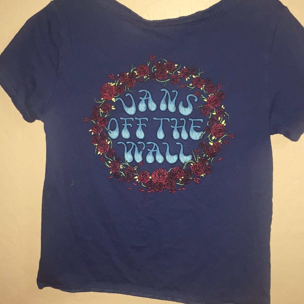 Vans Off The Wall Rose Tee